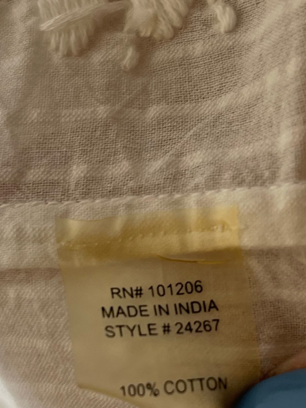Soft Surroundings Giselle White Sleeveless Embroidered Tunic Nightgown Sz xl - Picture 5 of 6